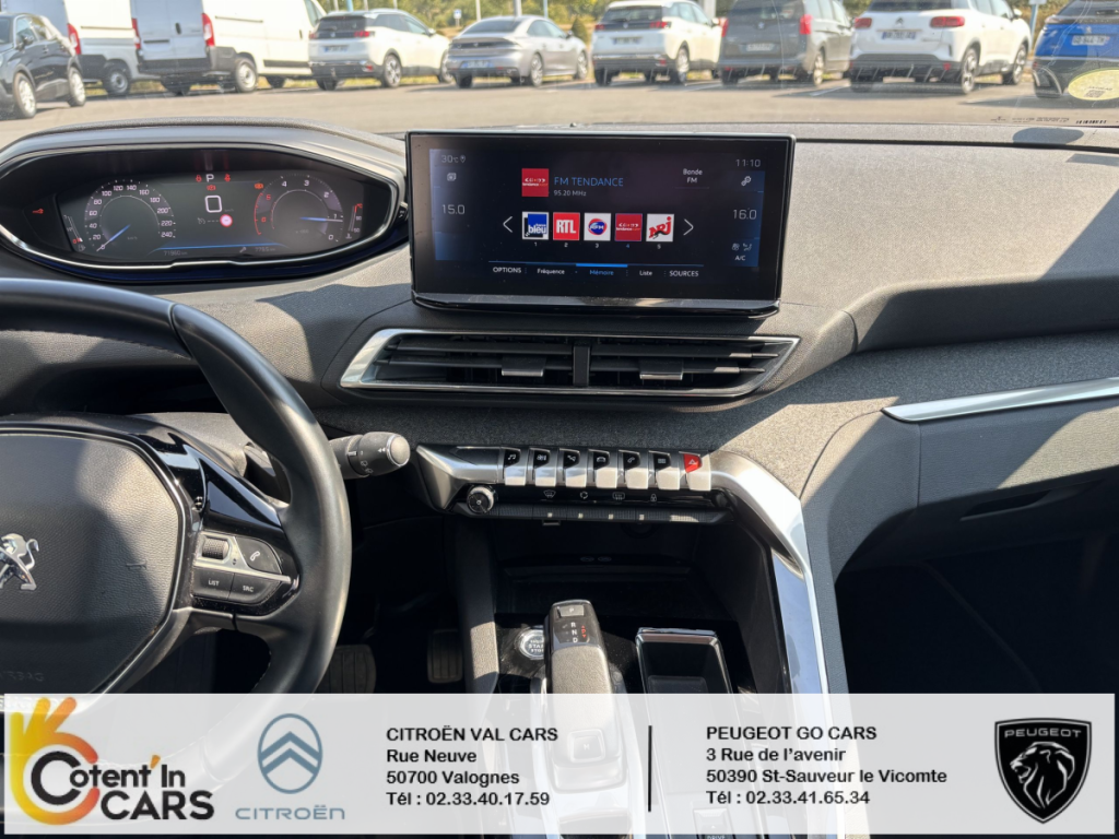 Peugeot 3008 BlueHDi 130 S&S EAT8 Allure 5 portes  (juin 2021) (co2 135)