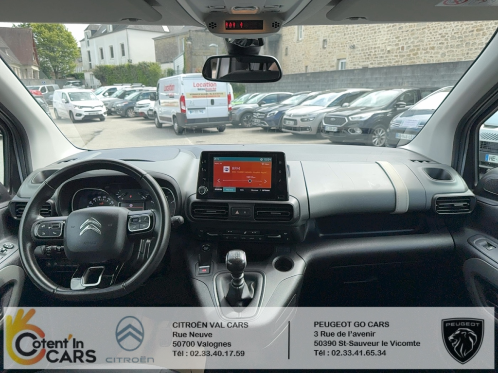 Citroën Berlingo (3) Taille M BlueHDi 100 S&S BVM6 Feel Pack
