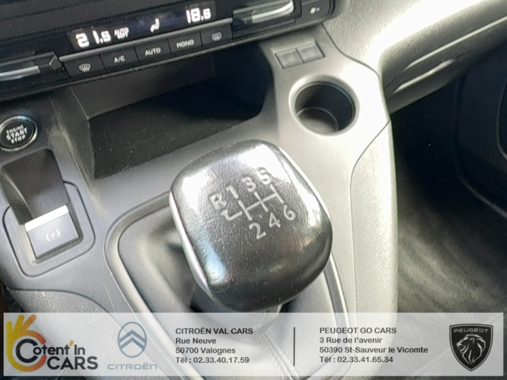 Citroën Berlingo (3) Taille M BlueHDi 100 S&S BVM6 Feel Pack