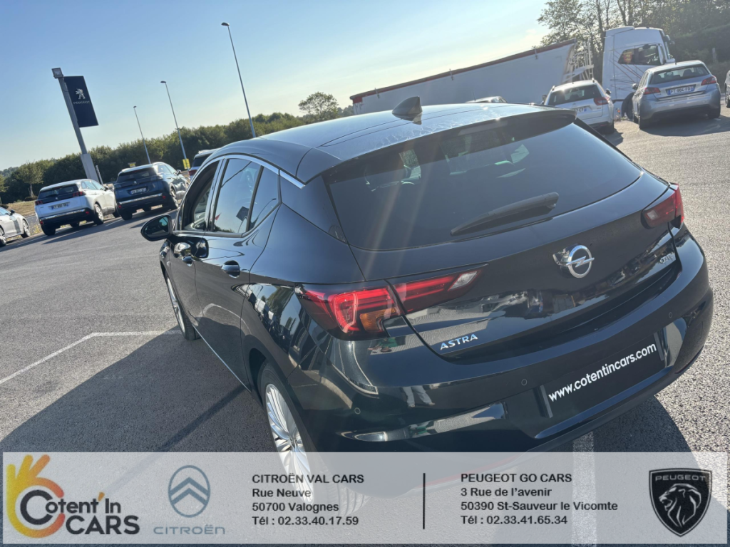 Opel ASTRA 1.6 CDTI 136 ch S/S Cosmo 5 portes  (juin 2014) (co2 110)