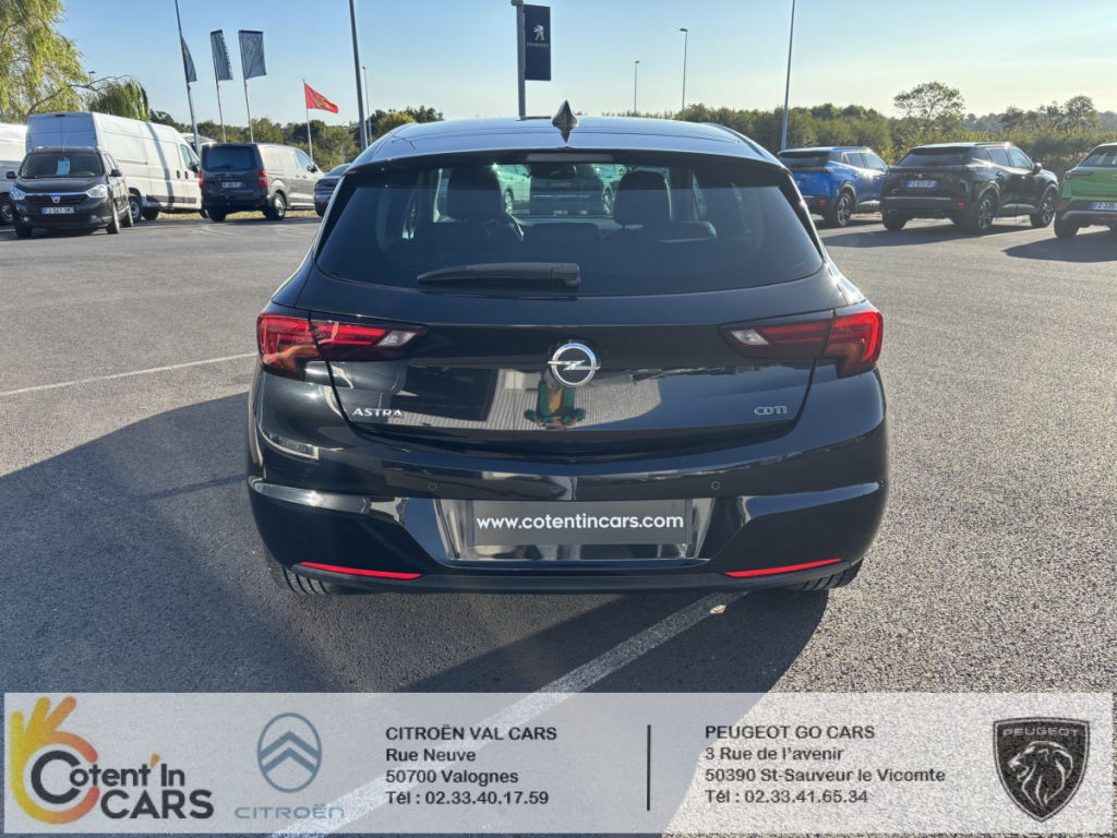 Opel ASTRA 1.6 CDTI 136 ch S/S Cosmo 5 portes  (juin 2014) (co2 110)