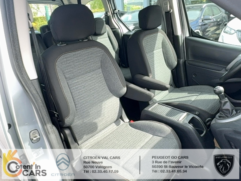 Citroën Berlingo Multispace (2) 1,6l BlueHDi 100 BVM Feel 7 places